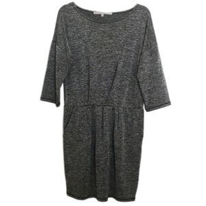 RACHEL Rachel Roy Gray Midi Dress